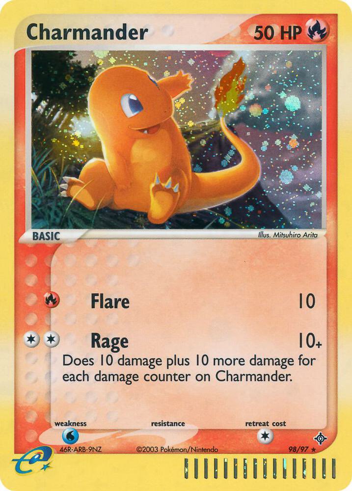 ThePayDayVault's tweet photo. The Charmander evolution line from EX Dragon is pure perfection. 🌋 https://t.co/6079cud8hr