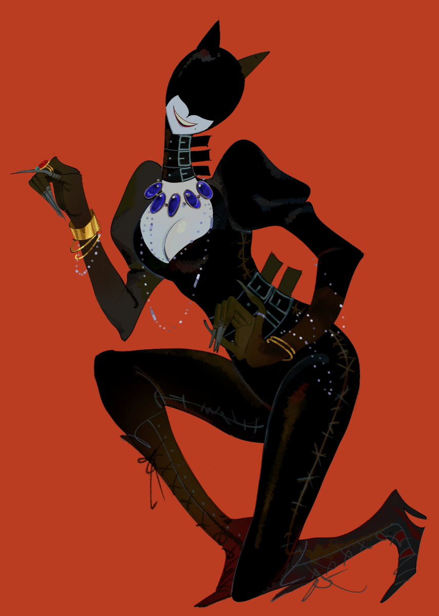 Komani_0's tweet photo. Catwoman🌑 https://t.co/RR00fpxqRc