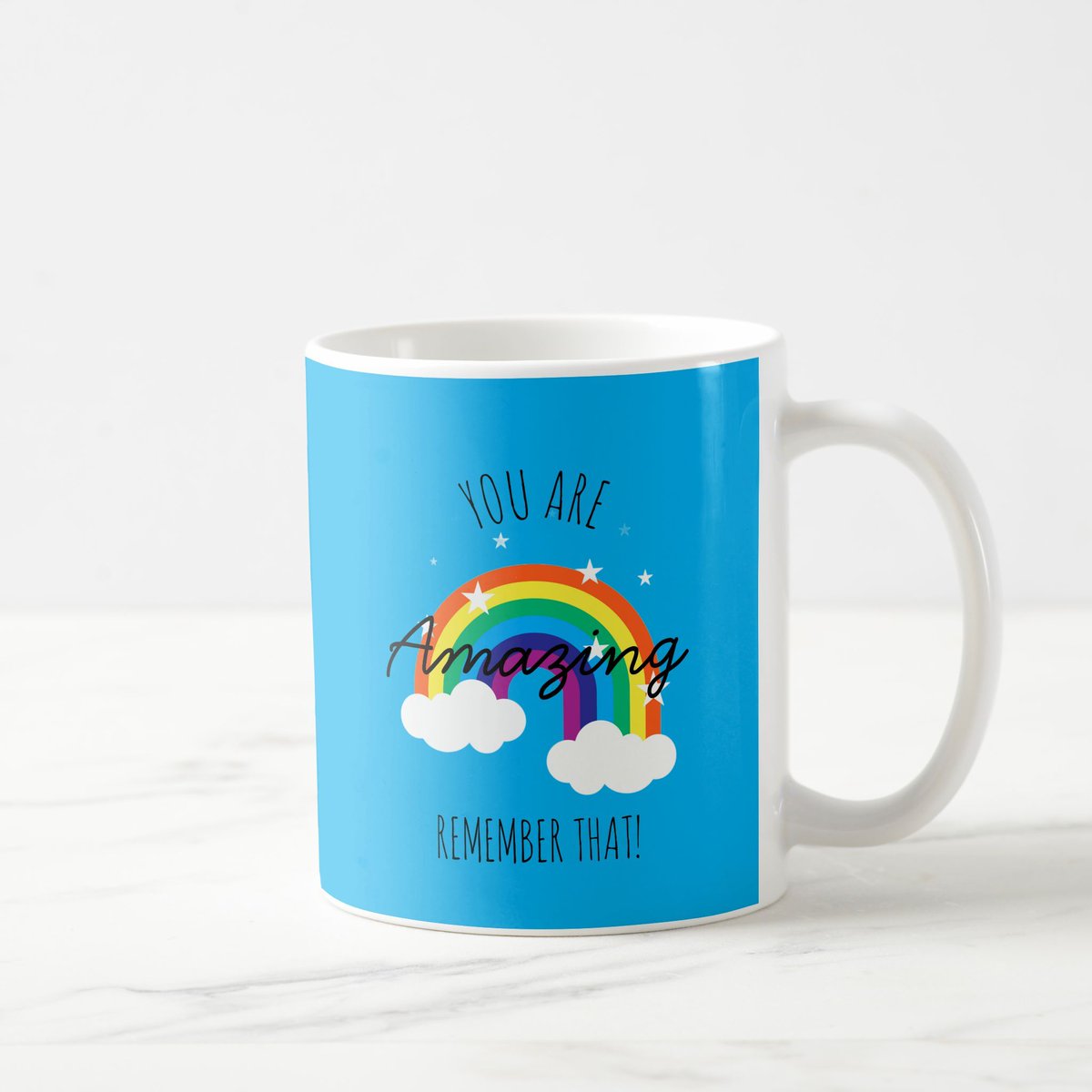 We_Are_All_Mugs's tweet photo. You Are Amazing - Baby Blue Mug
Turn your morning coffee into a power-up. 💪 These bold motivational mugs are made for dreamers, doers, and caffeine-driven achievers
https://t.co/59a9O3Y6i1
#coffeelover #coffee #inspirational #quote #rainbow #lgbt #blue https://t.co/mqn1NGHrgV