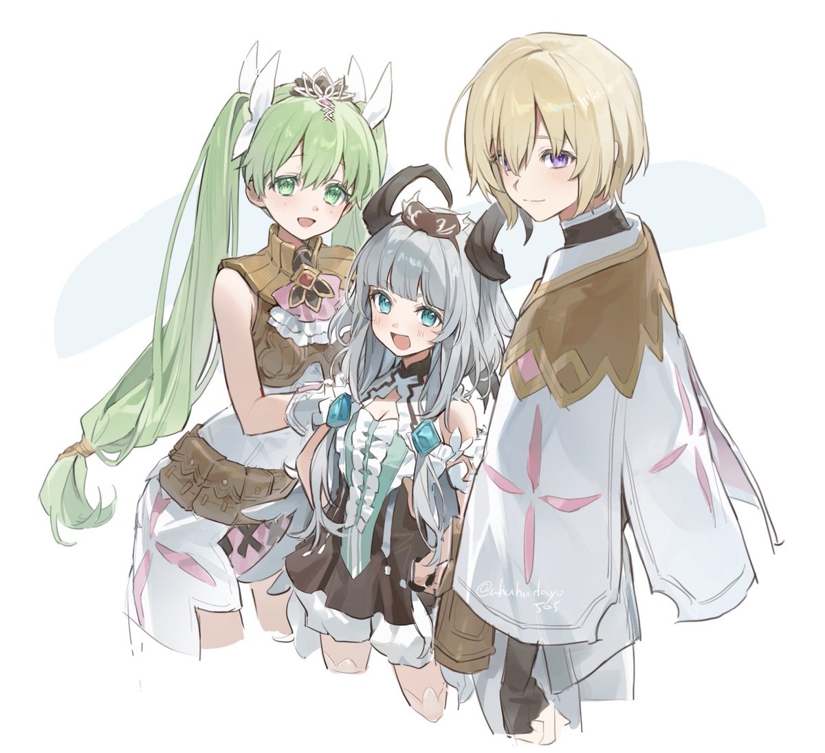 uhuhudayo505's tweet photo. やっぱセルザ描くの難しい…
三人とも推しで三人とも結婚できない https://t.co/H6sjXA7JUA