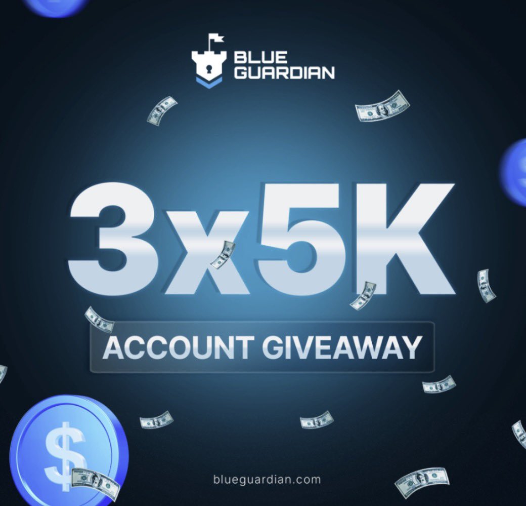 RIO_HUB_'s tweet photo. 🚨 GIVEAWAY ALERT 🎗

3x5k Account. 

How to enter:
▶️Follow: @BlueGuardiancom, @RIO_HUB_ and @forex_guy_ 

✨like & retweet 
✨Tag 3 tradersin 
✨Add us as favorite firms at https://t.co/HQ05Rd8Gb5

As follow: @KhalifaJnr_7 @Slim_Oraro @pips_daily @MBNexusX @RangeTrader_ 
@Dan_BabaFX 

72hr