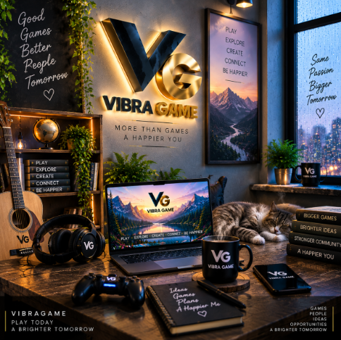 VibraGameFan's tweet photo. Ideas turn into experiences when creativity meets passion and imagination. VibraGame is a space where games, technology, and inspiring moments come together to build a brighter tomorrow.

#VibraGame #GamingWorld #CreativeIdeas #DigitalLifestyle #FutureExperience https://t.co/Xkcze2S4SS