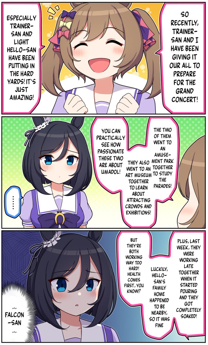 duoblues2's tweet photo. Ignorance is bliss
Artist: Takiki2828  
#ウマ娘 #ウマ娘英訳 #Umamusume #UmaTranslations https://t.co/TD7iaeioAL