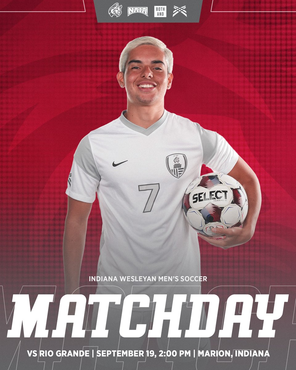 IWUWildcats's tweet photo. ⚽ MATCH DAY ⚽
Another top 25 matchup arrives at IWU Soccer Field as @iwusoccer takes on No. 8 Rio Grande at 2PM! 😼
🆚 University of Rio Grande
⏰ 2:00 PM
📍 Marion, Ind. | IWU Soccer Field
🔗 Live stats and video are available at https://t.co/UJ170S65n3
#BothAnd #TheRightWaytoPlay