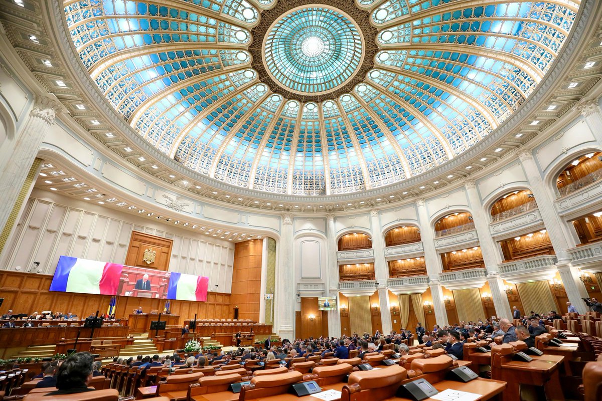 RRInternational's tweet photo. While the official #nomination of Liberal Siegfried Mureşan for the role of Prime Minister will take place on Monday, the three supporting #parties have already begun the process of forming the #cabinet and outlining the government #program. (5/8) https://t.co/CsYaGv4RPP