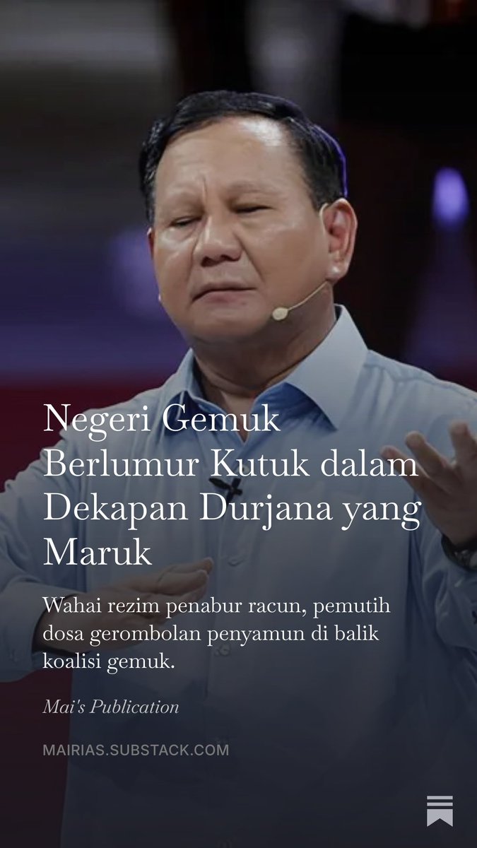 _____moey's tweet photo. beberapa rekomendasi artikel 'berdaging' untuk menemani malam minggu kalian sebagai wni https://t.co/ZNYmuituUC