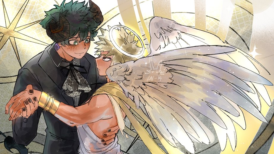 yugeqt's tweet photo. one of my mutuals wants to art this AU HELLOOOOO
(repost cuz why not i love them sm) 
#dkbk https://t.co/QuBqMNRvFy