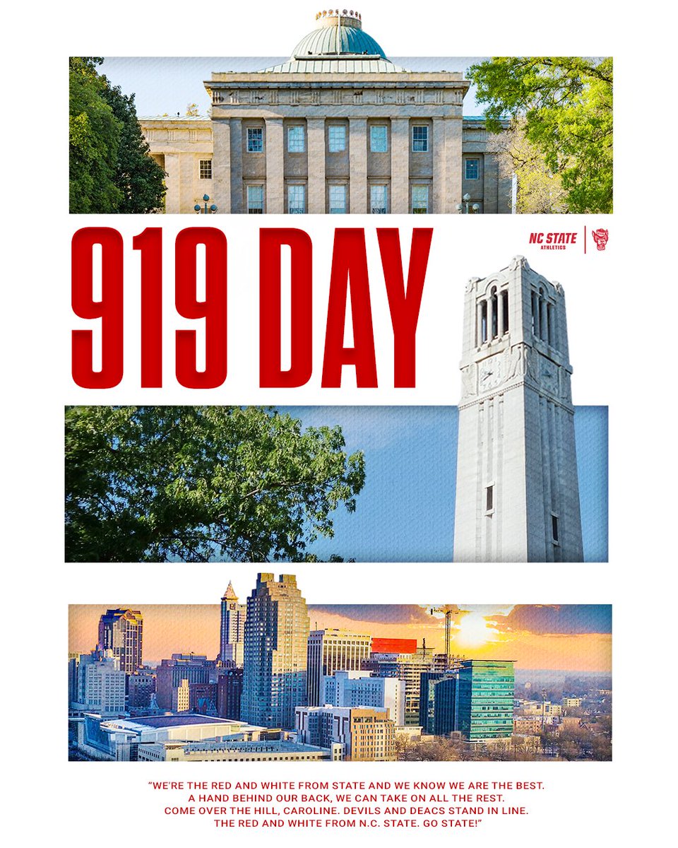 PackAthletics's tweet photo. All love for the 919. ❤️ 

#919Day https://t.co/AkhAI6WCt8
