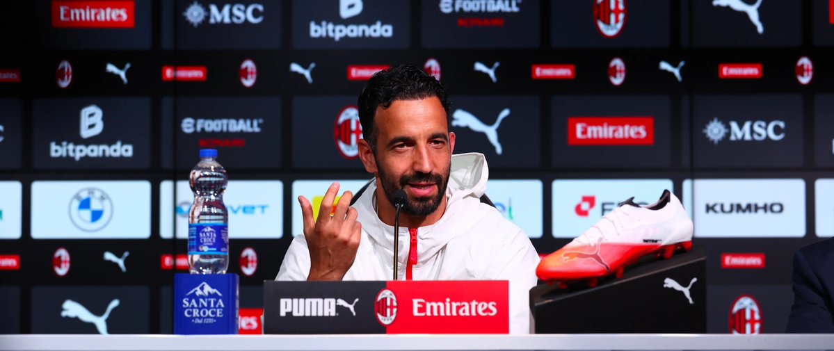 FratelliRosson's tweet photo. 1/6 🎙️ CONFERENZA STAMPA PRE MILAN-LECCE

Le parole della vigilia di mister Ruben Amorim tra il ricordo delle leggende, le scelte di formazione e la crescita della squadra.

🧵 THREAD 👇

#ACMilan #FratelliRossoneri https://t.co/iiUL5qCrlw