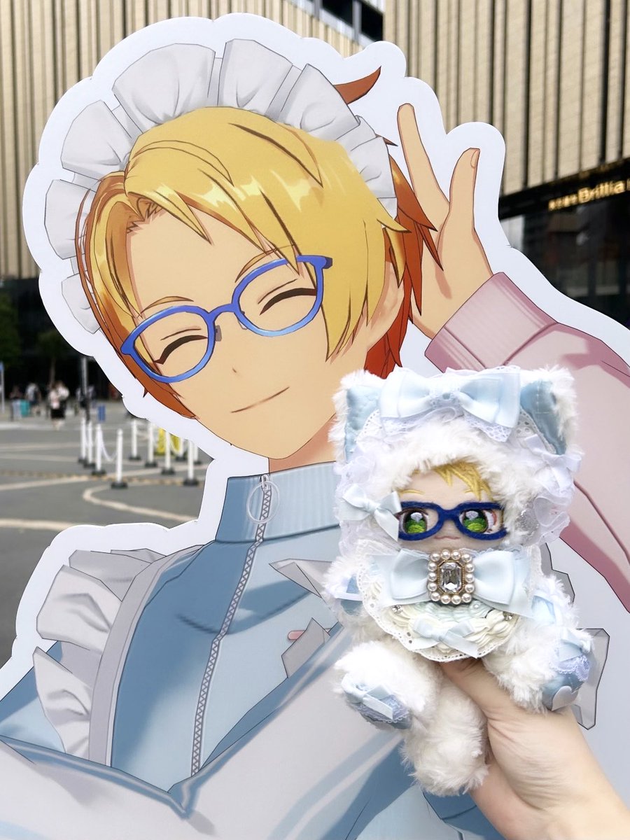 mo6_6zZ's tweet photo. 初日行ってきた➰🩵ニコニコ顔で文化祭楽しんでてこっちはニマニマ(ᴖ ꇴ ᴖ)

#あんスタ萌え萌え文化祭 #星萌祭 https://t.co/JvHOJyM24h
