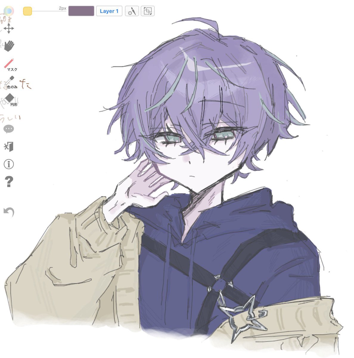 AOpen_01's tweet photo. リハビリ絵🍵 https://t.co/6k3RgBtUsk