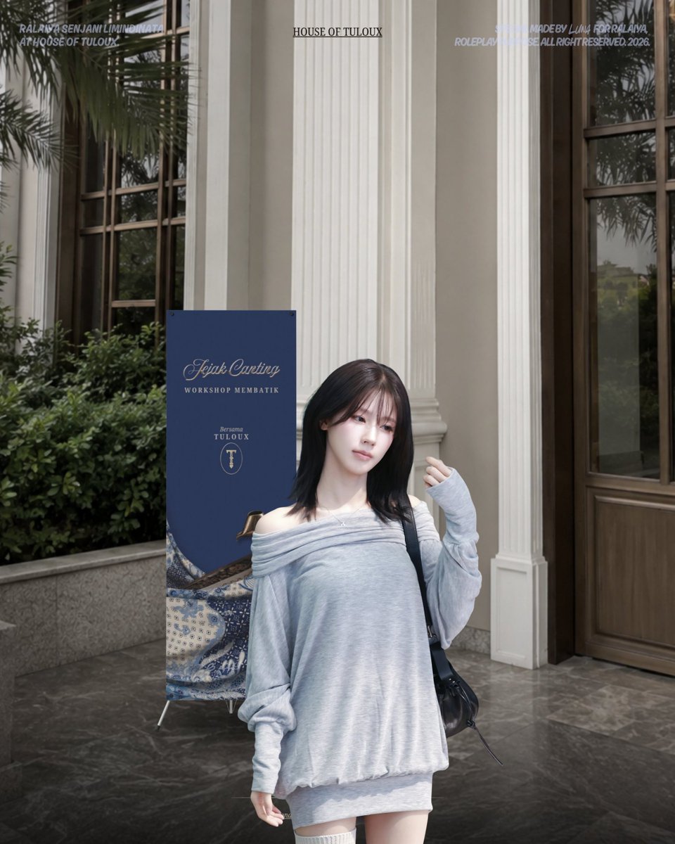 bayangboelan's tweet photo. ⟟ㅤ|ㅤ 𝗛𝗼𝘂𝘀𝗲 𝗼𝗳 𝗧𝘂𝗹𝗼𝘂𝘅, 𝗝𝗮𝗸𝗮𝗿𝘁𝗮
ㅤㅤㅤ19 September, 02.04 PM

New activity unlock: membatik. Ga sabar banget mau ngerasain gimana rasanya menggambar di atas kain. https://t.co/j46loqVEE3