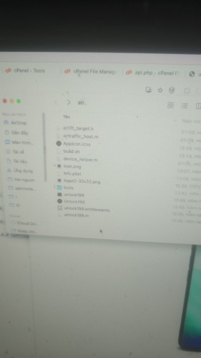 unlock198's tweet photo. Mã nguồn ẩn iCloud thuần Objective-C https://t.co/IXSk7Gtul5
