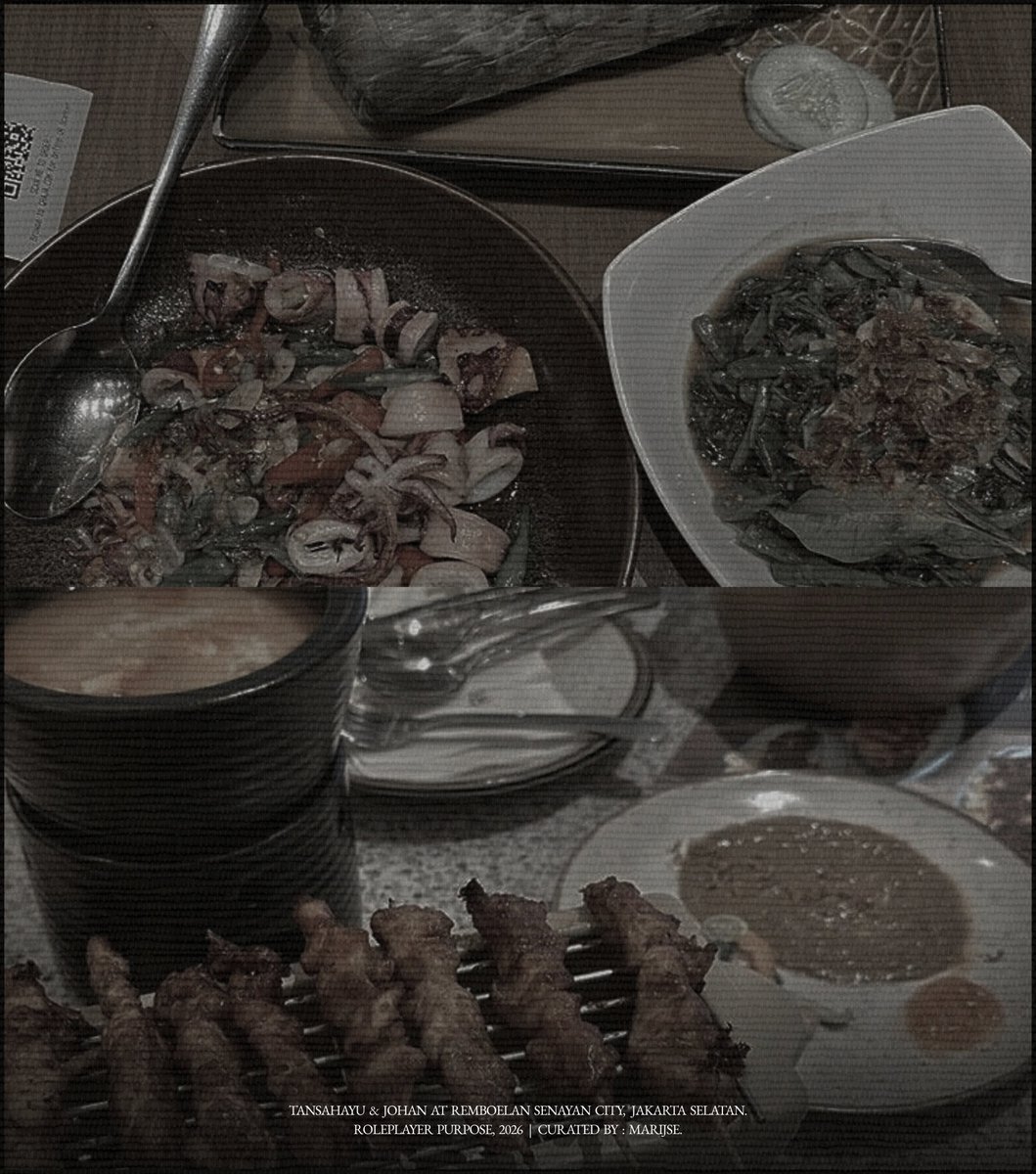 setangkupkisah's tweet photo. ㅤㅤㅤㅤㅤㅤㅤ
𖡡  REMBOELAN
   Senayan City, Jakarta Selatan.
   20 : 21     |     19 Sept 2026.

Biasakan kalau makan tuh hadap-hadapan biar bisa lihat cowok ganteng. 💁🏻‍♀️🤍
ㅤㅤㅤㅤㅤㅤㅤ https://t.co/rlLszNO8Hs