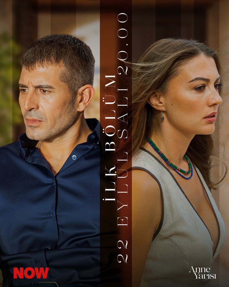 burcuozberkbra's tweet photo. 📸| “Uma história completamente nova começa para Ali e Zeynep em #AnneYarısı nesta terça-feira, 22 de setembro, às 20h, na NOW.”
@/anneyarisitv • Twitter/X
#BurcuÖzberk • #CihangirCeyhan https://t.co/6mF8DycmrS
