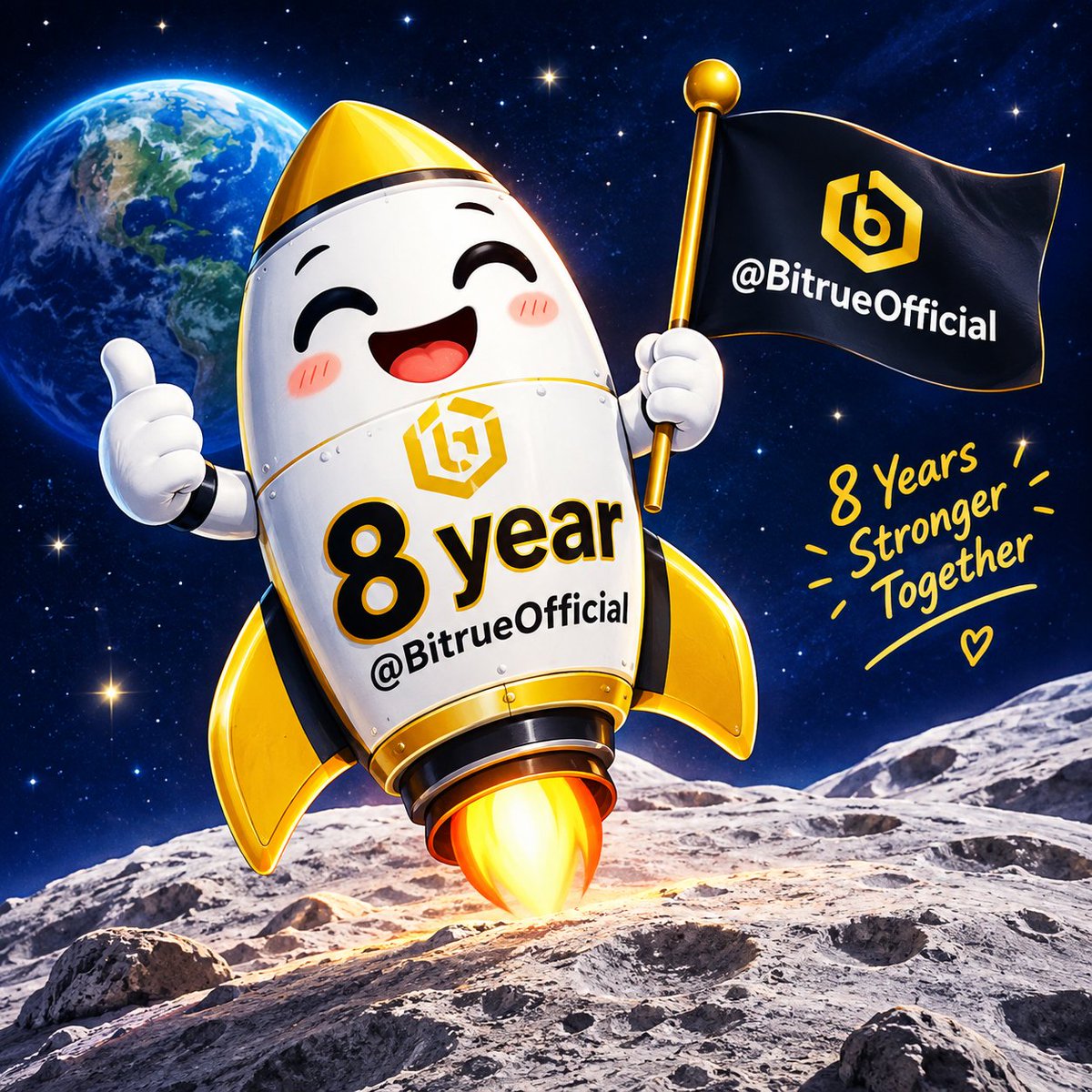 D_T0_XM's tweet photo. @BitrueOfficial Cheers to 8 amazing years, @BitrueOfficial  May the journey ahead be filled with greater achievements, global growth, and lasting success. 

@C1CA_C5 
@BraNdi_l0  @M0M0_PC

Good luck 🤞 https://t.co/ENvr6tbfy4