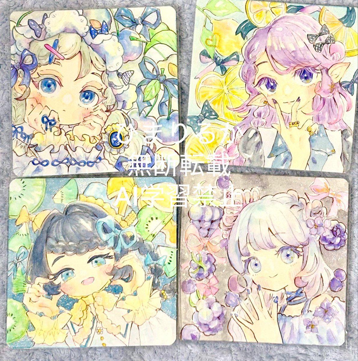 Lalka_Lilka's tweet photo. #5連休は掘り出し作家大収穫祭 

フルーツリボンシリーズです🍋 https://t.co/8eIpM99US7