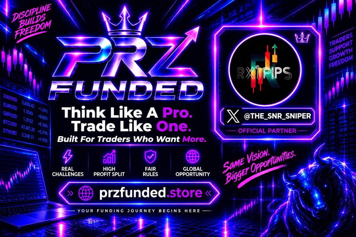 THE_SNR_SNIPER's tweet photo. Excited to announce my partnership with Prz Funded
They’re launching on September 21st, 2026. Stay tuned for giveaways, trading opportunities and more.
More details coming soon.
#PrzFunded #PropFirm #ForexTrading #TradingCommunity https://t.co/N26711cEzX