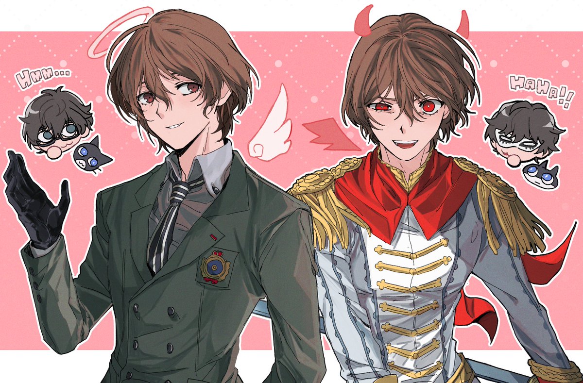4T_NET's tweet photo. 아케치 #P5R #persona5 #ペルソナ5 https://t.co/4dhMCPaucq
