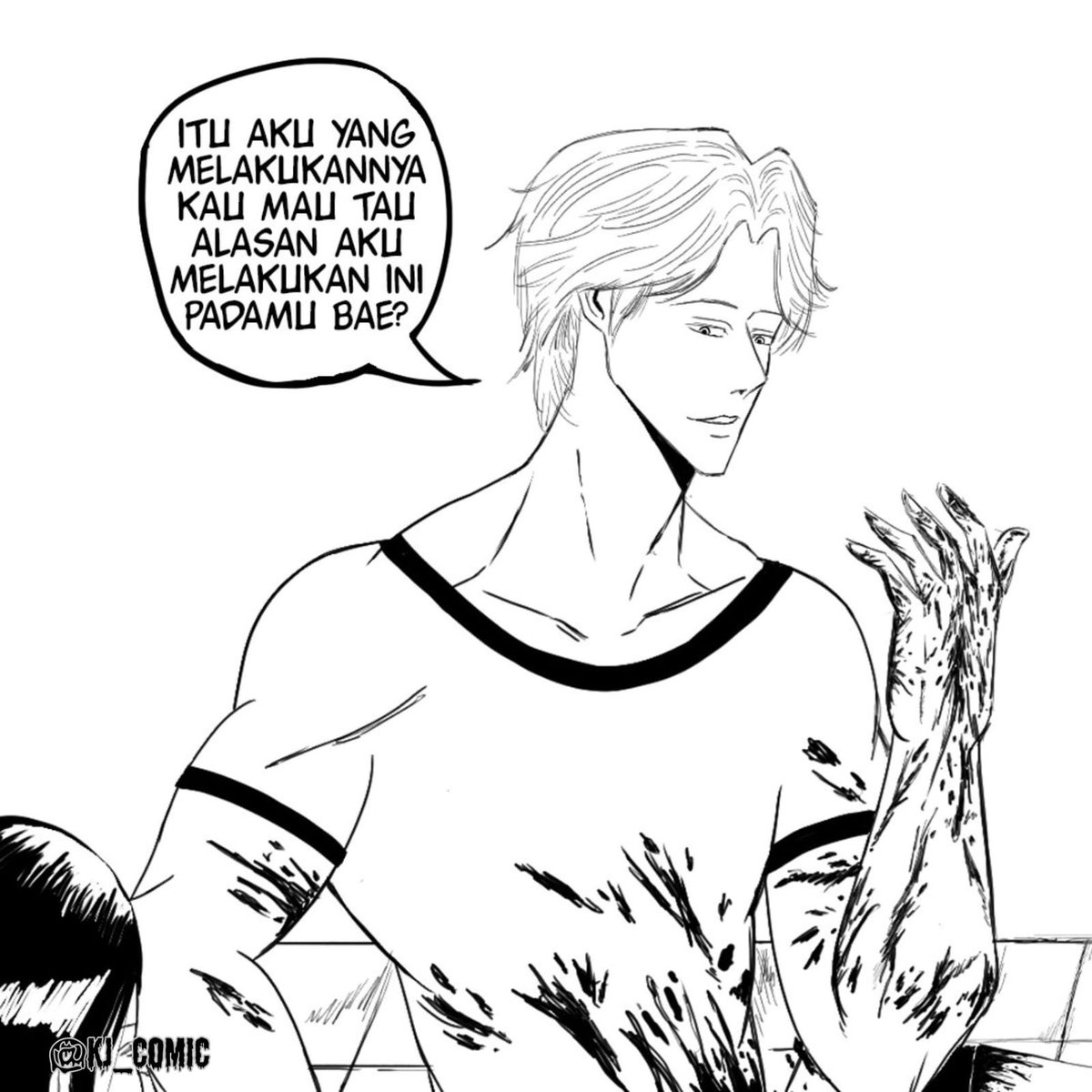 kjfqtg's tweet photo. PART 7 
PLOT TWIST BANGETT
#BodyHorror #PsychologicalHorror #HorrorComic #GoreArt #ShortComic #KJKomik https://t.co/xV3kCkZSzC