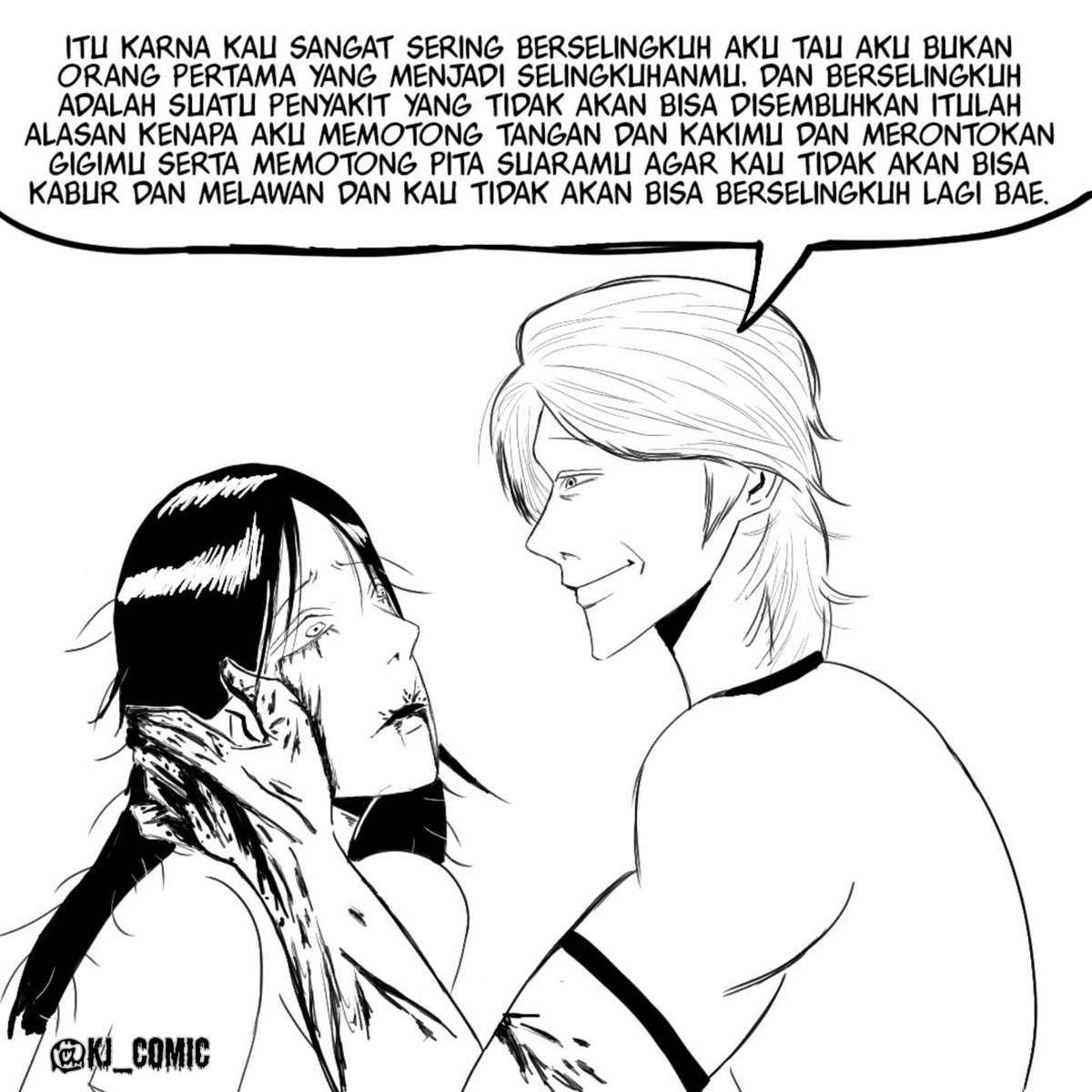 kjfqtg's tweet photo. PART 7 
PLOT TWIST BANGETT
#BodyHorror #PsychologicalHorror #HorrorComic #GoreArt #ShortComic #KJKomik https://t.co/xV3kCkZSzC
