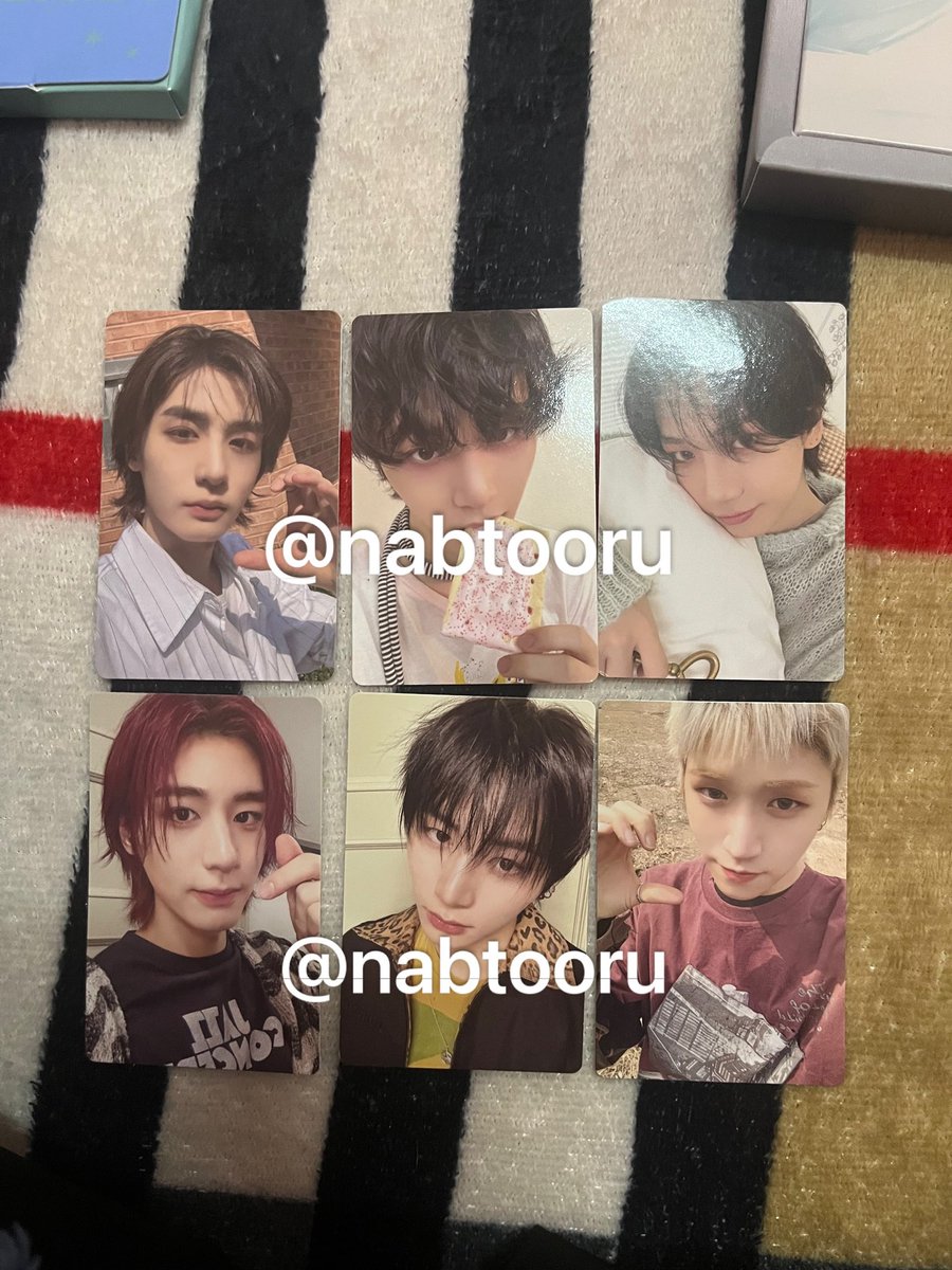 sickykk's tweet photo. PERSONAL WTS/WTT‼️

🍒 RM12 each pc
🍒 for trade : only accepting woonhak no genre era and above
🍒 price exclude postage fees

dm me for pc conditions
#PASARBOYNEXTDOOR #pasarbnd @pasarbnd https://t.co/0eBj9aKPqA