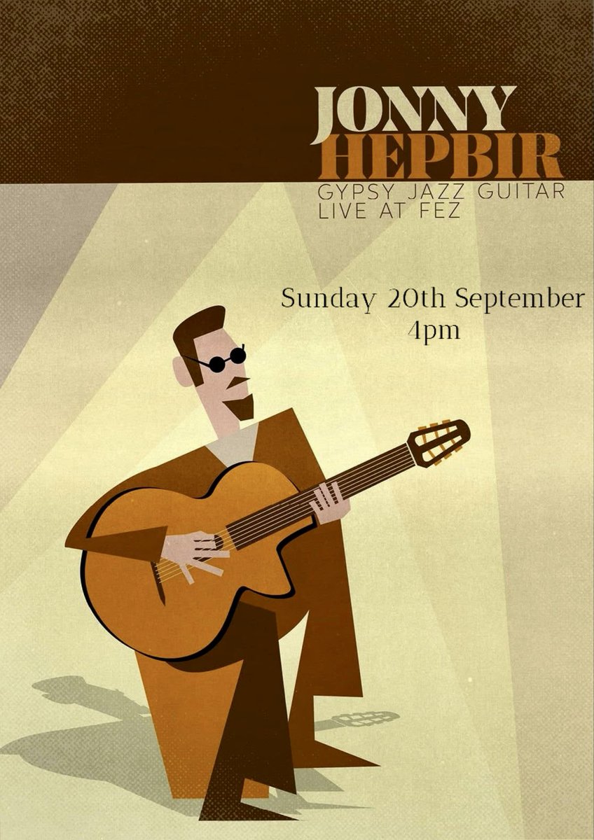 JonnyHepbir's tweet photo. Tomorrow 20th September 4pm at @Fezmicropub #GypsyJazz guitar #djangoreinhardt vibes in #margatekent @LoveMargate @MargateOldTown
#sunday #livemusic #acousticguitar #swingjazz https://t.co/WHKliPYkv2