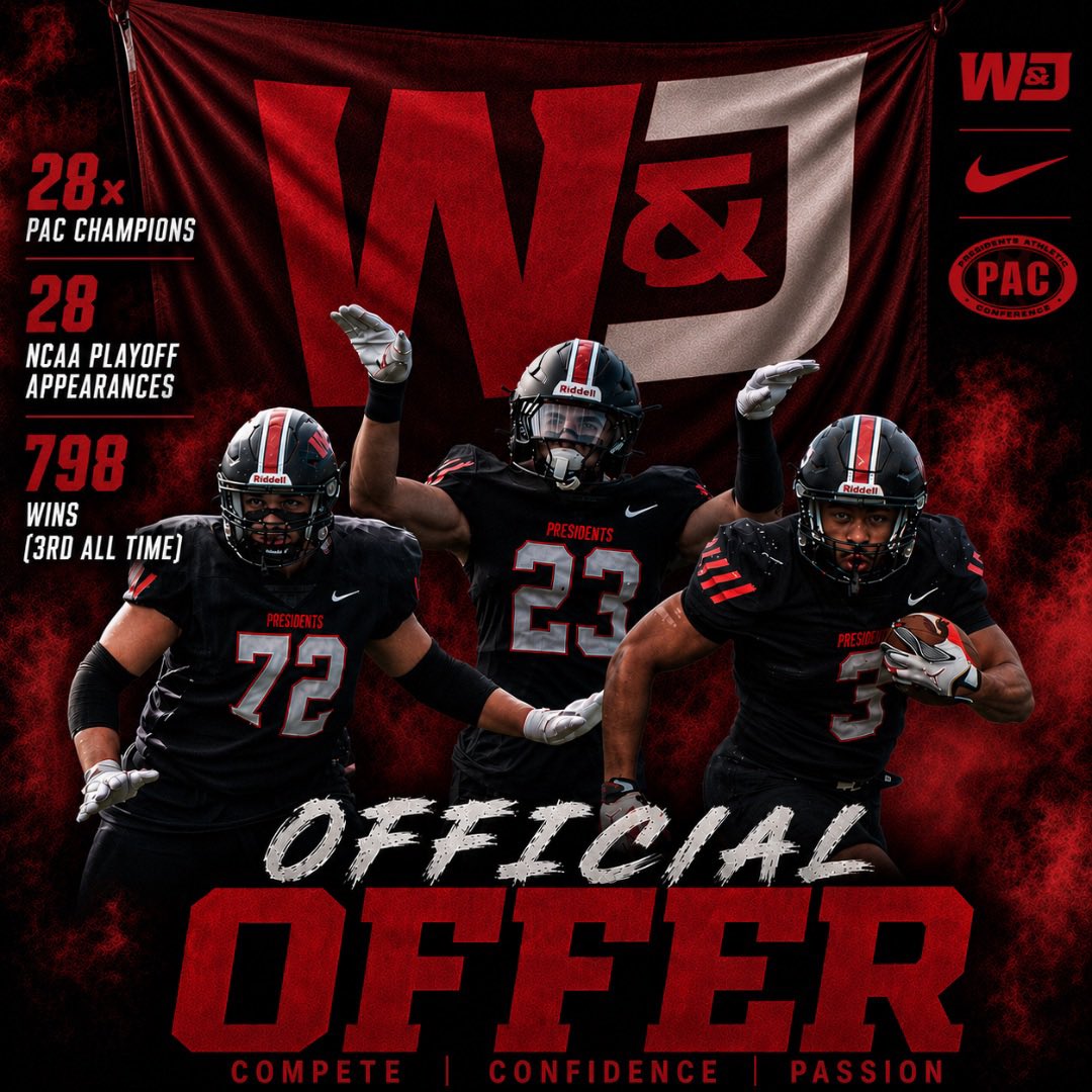 cberes_60's tweet photo. W&J Offered! @CoachCranston @CoachPhilBobich
#RYFP https://t.co/FeGYx1ZzZv