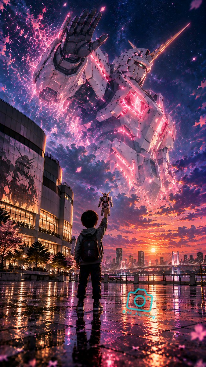 AK_AIgaming's tweet photo. 🦄✨ Saying goodbye is never easy, especially to one of the most iconic figures. RX-0 Unicorn Gundam, you've inspired legacies and dreams. #RX0Unicorn #GundamLove #AnimeAesthetics #MechaLegacy #90sAnimeFeels #DigitalArtistry https://t.co/lu8bRmqKnk