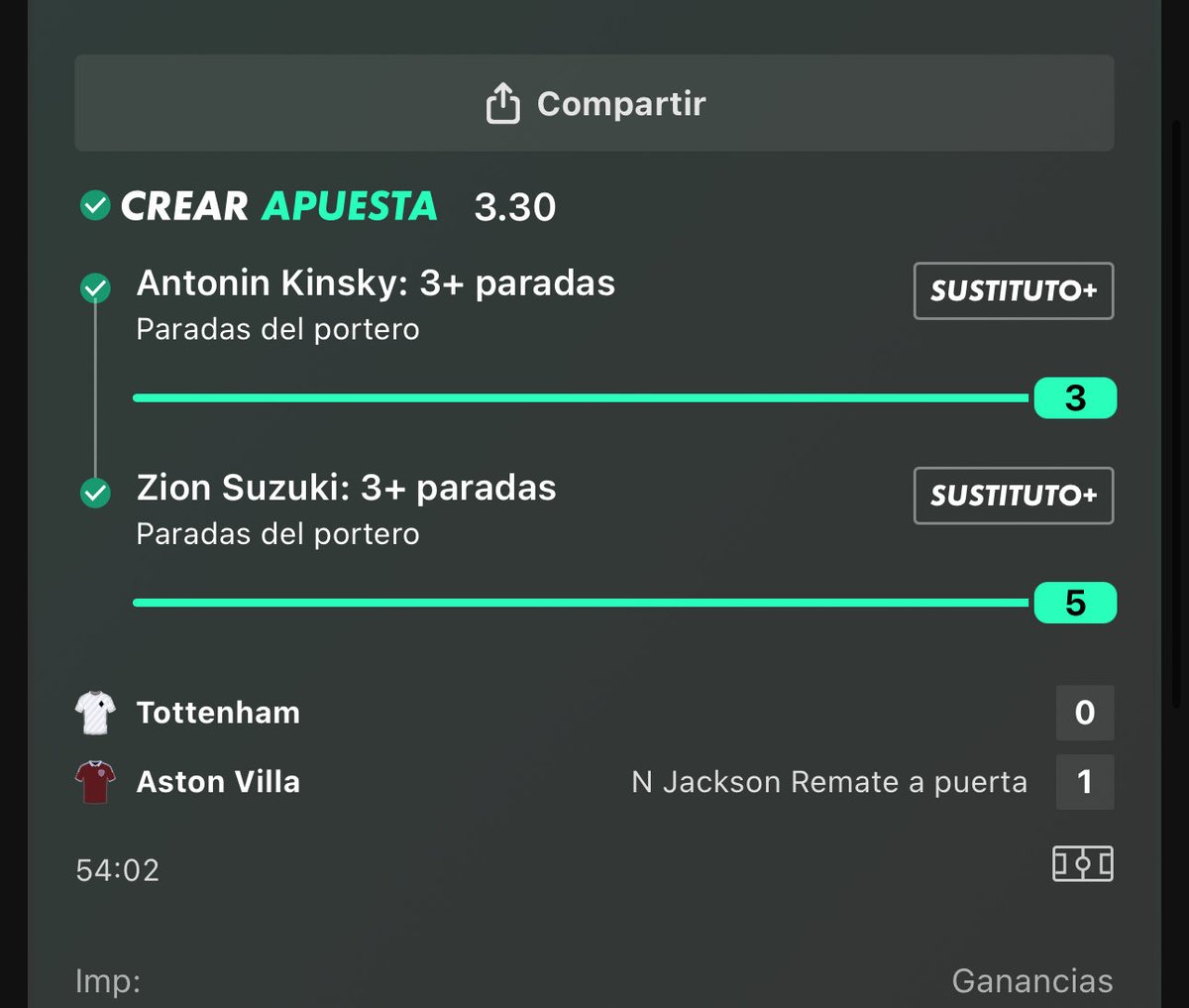 IcardiPicks's tweet photo. Cuota 21✅
Cuota 4.60✅
Cuota 3.30✅

Todavía no estás en Telegram?! https://t.co/qUpqATLt5t