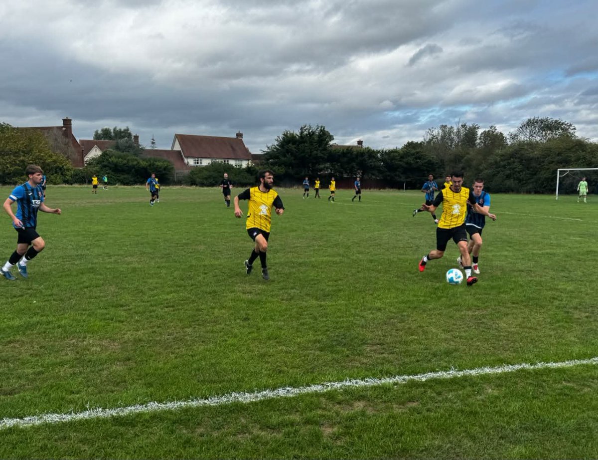 BurnhamRamFC's tweet photo. U23’s in action at Leslie Field vs ATF Southend this afternoon in the Essex Olympian League 🔵🌑⚽️ https://t.co/rO5fhHd8NT