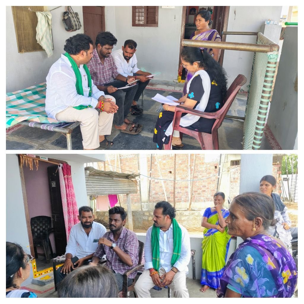 SarpanchNaik's tweet photo. ప్రభుత్వం అందిస్తున్న చేయూత పెన్షన్ వెరిఫికేషన్ కార్యక్రమంలో భాగంగా నేడు మర్రిచెట్టు తండా గ్రామపంచాయతీ పరిధిలోని ఒంటరి, వితంతు పెన్షన్ కొరకు దరఖాస్తు చేసుకున్న ప్రతి మహిళా లబ్ధిదారులకు పెన్షన్ అందేలా చూడాలని అధికారులను కోరిన నేనావత్ శ్రీను నాయక్ గారు https://t.co/EUYTnciuzh