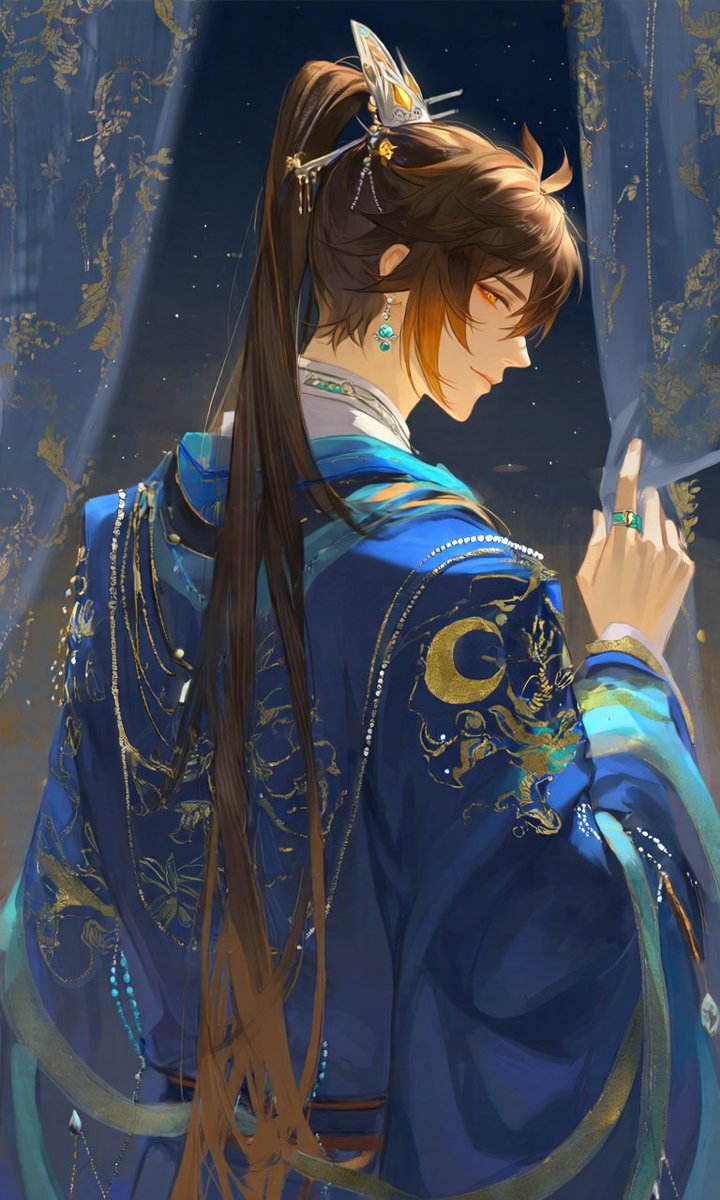 tyrant_s_kitten's tweet photo. #Zhongli skin when #PixAI4th #MoonchaseFestival https://t.co/scw81JHTYI