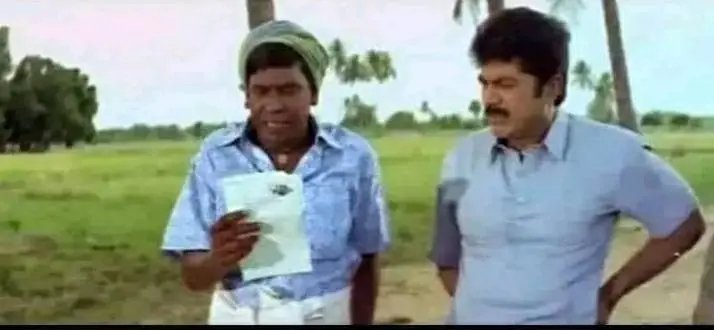 BharathiVoice's tweet photo. பில்லெல்லாம் குடுக்க முடியாது.
பணம் அனுப்ப முடியுமா முடியாதா?

அப்படியா எழுதீருக்கு?

கீழ ஜெய்பீம்னு போட்ருக்குப்பா.

அப்போ ஒரு ₹24 லச்ச ரூவா அனுப்பீரு.... https://t.co/ynT35Xwaqt