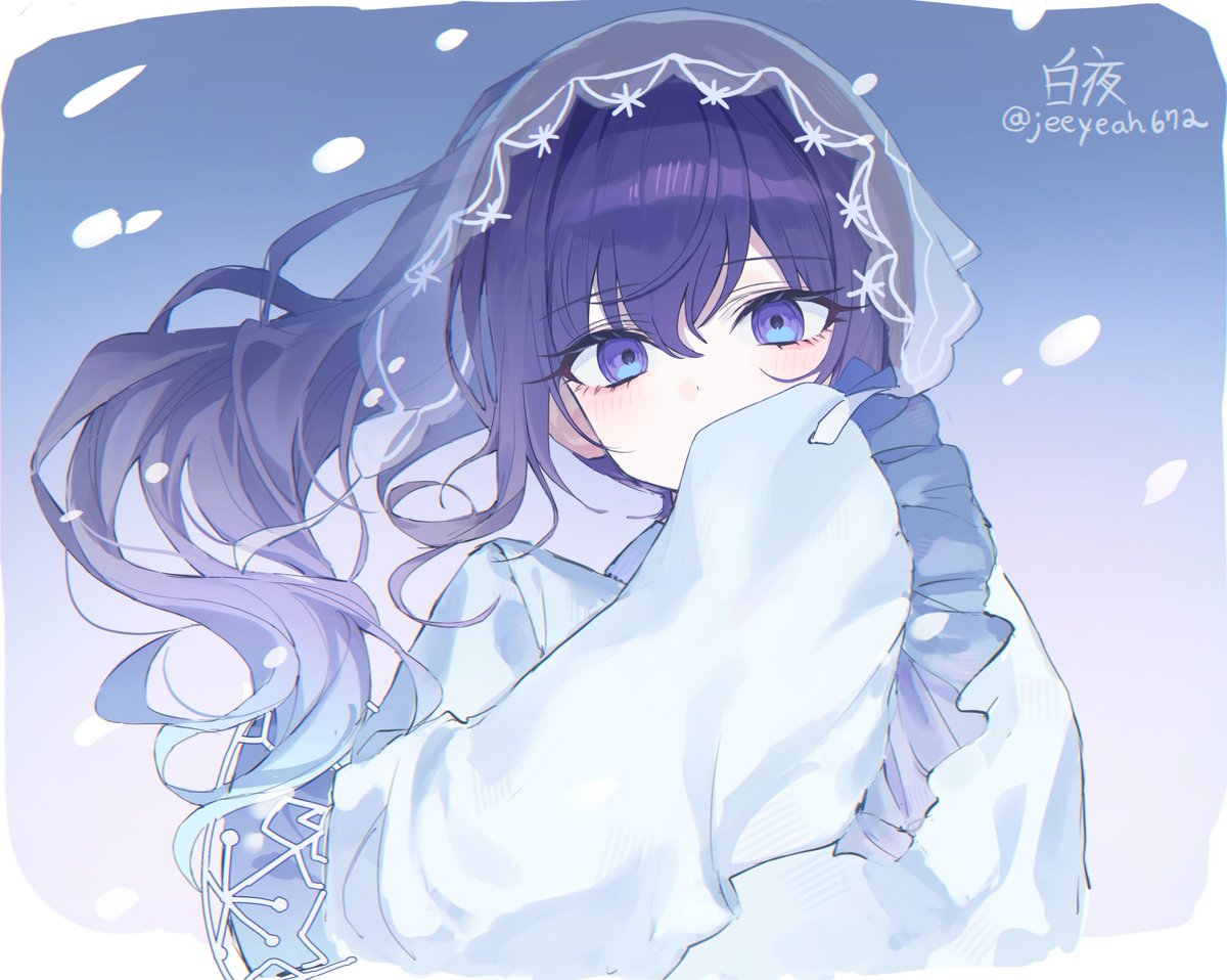 jeeyeah672's tweet photo. #prsk_FA 
雪女まふゆ https://t.co/g3uvrPuJUZ