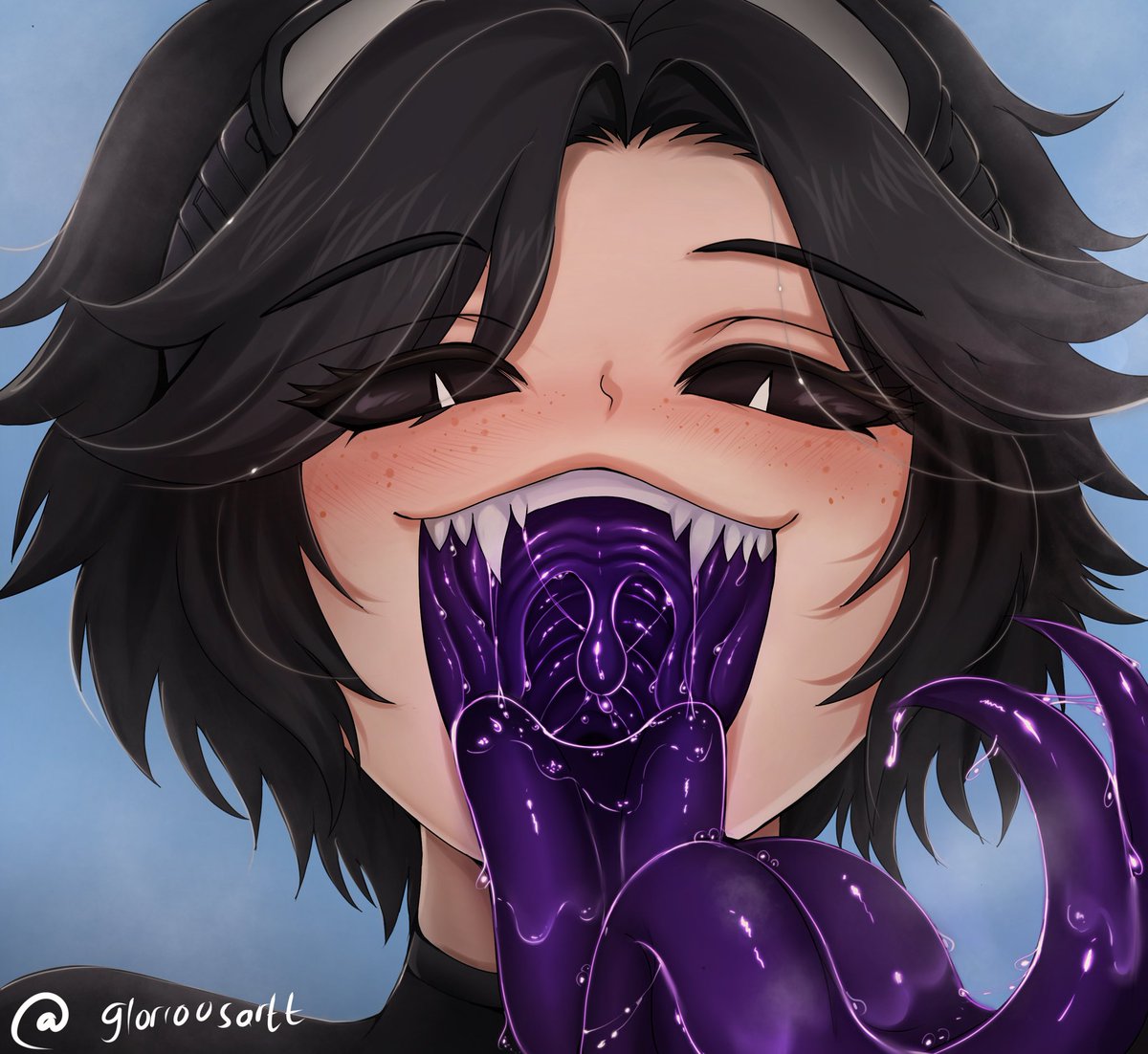 gloriousartt's tweet photo. Commision for @The_Fabled_J 
🧡 headshot 45-60$ 
🧡 Halfbody 70-80$ 
🧡 Manga 4 panel 160-190$ #mawshot #vorecomic #giantess
#voreart #demon
#vorephilia #digestion
#swallower #Sizetwitter
#巨大娘 #furry
#giants #macro 
#giantess #micro #femalepred https://t.co/tv5jfcQsx8