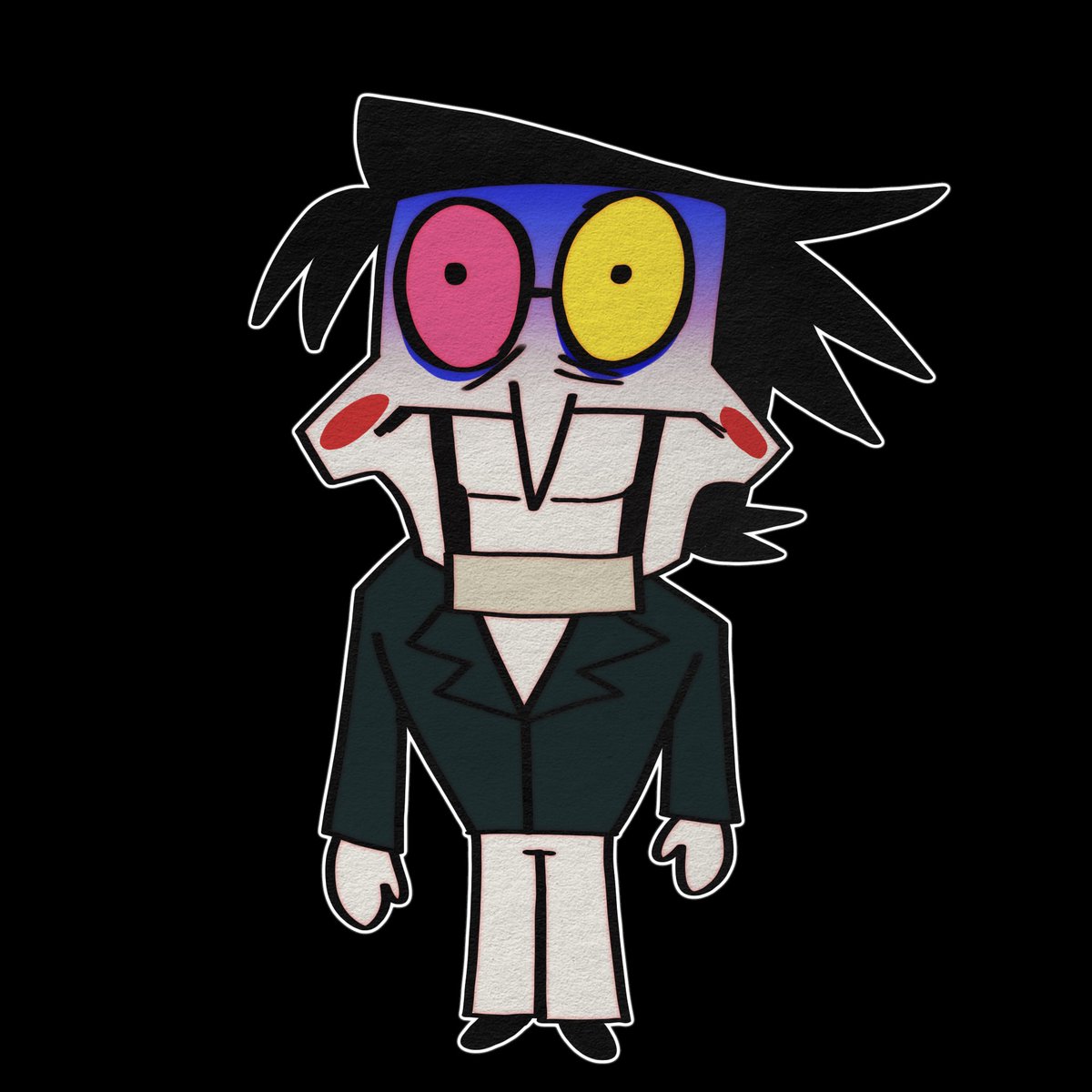 BlueLobsterHead's tweet photo. Im so fucking scared… #spamton #deltarune https://t.co/aI2ZH4Dipn