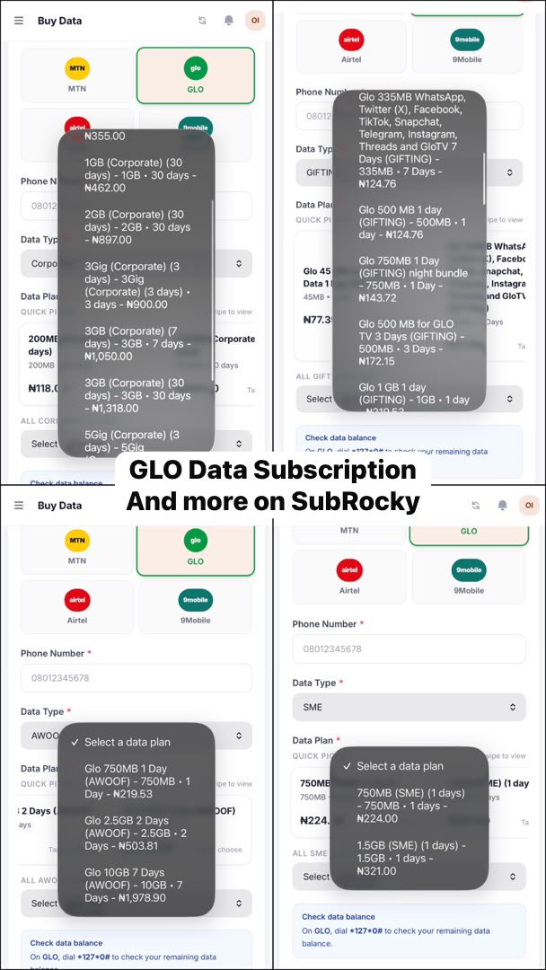 rocky_network's tweet photo. Information assisted selling is act of visiting https://t.co/v6Fx6cz9bz and getting to know that you can purchase all Data Subscription for all network in Cheap price.

Information is Power https://t.co/YGHzVBbQTB