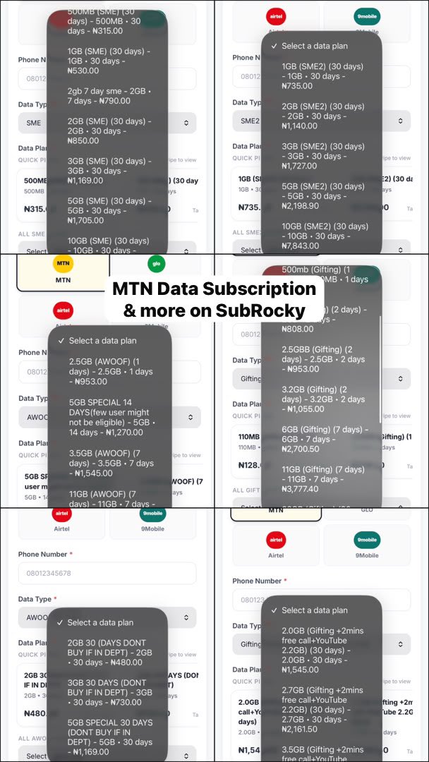 rocky_network's tweet photo. Information assisted selling is act of visiting https://t.co/v6Fx6cz9bz and getting to know that you can purchase all Data Subscription for all network in Cheap price.

Information is Power https://t.co/YGHzVBbQTB