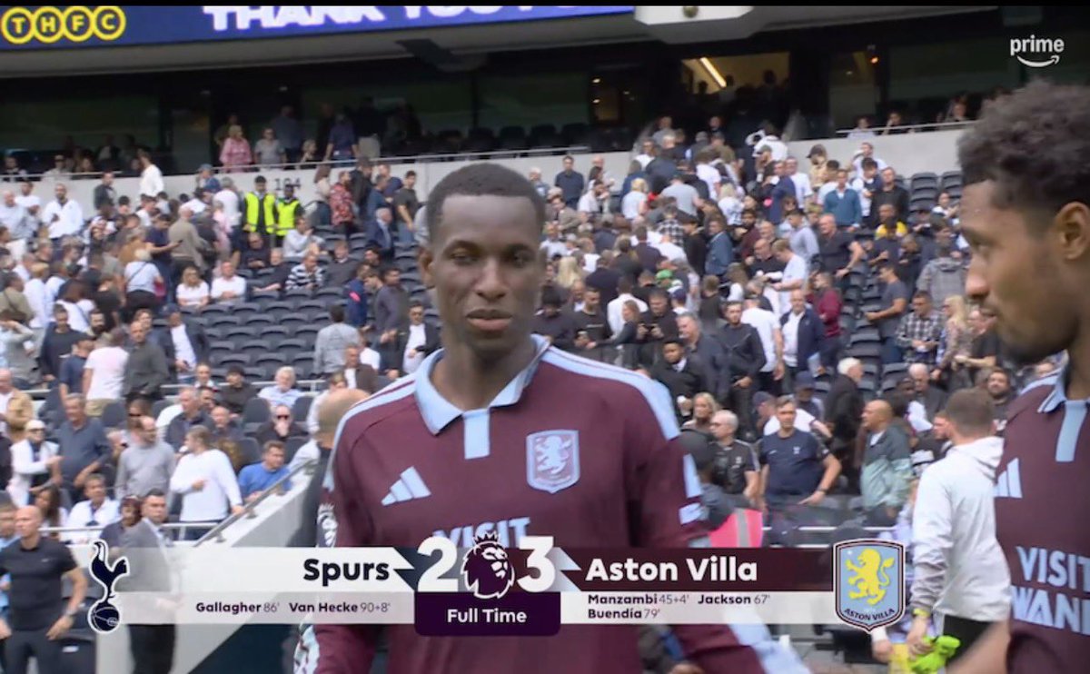 MrEmmanuelSport's tweet photo. 🚨 FULL-TIME: Tottenham 2-3 Aston Villa! 😳

TOTTENHAM DROP TO 18TH IN THE PREMIER LEAGUE TABLE! 🤯⚪️

A nightmare start continues for Spurs. 😬

#THFC #PremierLeague #AVFC https://t.co/KPbn9i0FPF