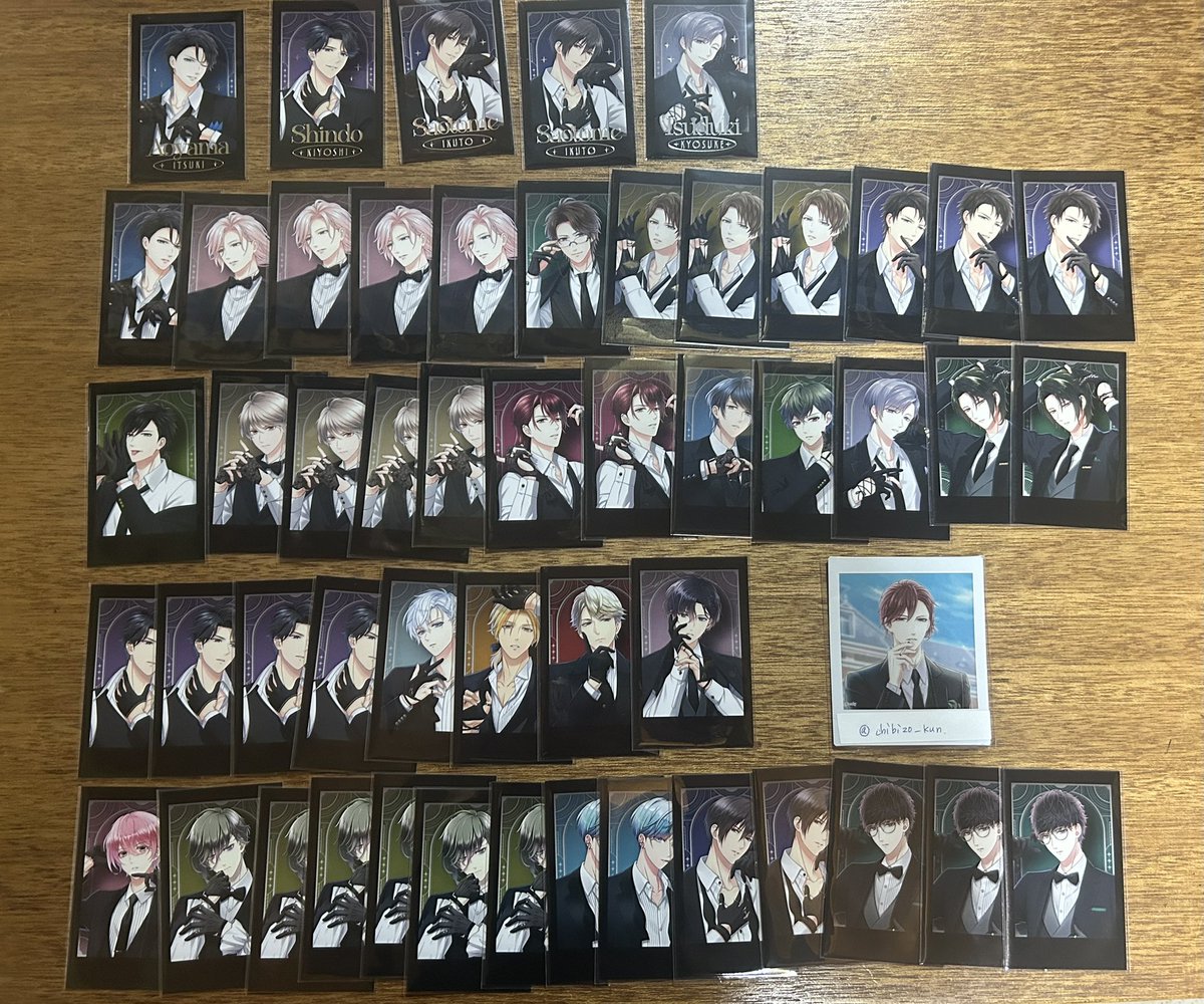 chibizo_kun's tweet photo. 【交換希望】スタマイ フォト風カード フォトカ Hands in Black  HiB
譲→R 青山 新堂 早乙女 京介
N 青山 由井 夏目 今大路 渡部 菅野 桧山 大谷 神楽 槙 京介 誠 新堂 カナメ 桐嶋 九条 宮瀬 可愛 宝生 日向 早乙女 瀬尾
求→服部

郵送での交換希望
お気軽にお声がけください。 https://t.co/UAZsMKbIO6