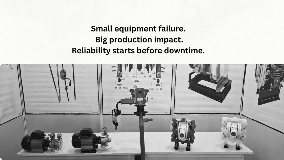 AntliaWorks's tweet photo. When one pump stops, production doesnโt always wait. โ๏ธ
Reliability starts before downtime.
๐ https://t.co/hxDaTy2x77
#AODDPump #IndustrialPumps #PumpMaintenance #FactoryLife #AntliaEngineeringWorks https://t.co/OAfYYkj0eL