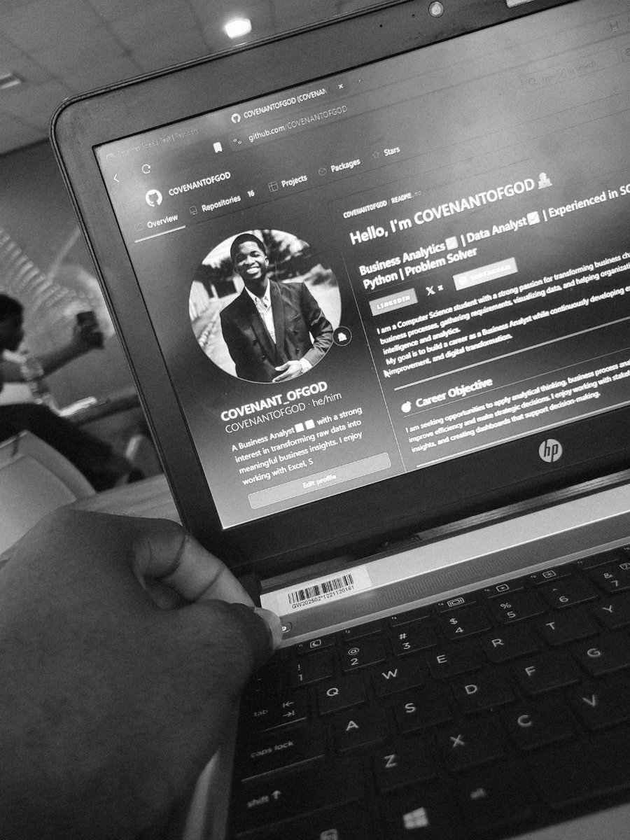COVENANT_OFGOD's tweet photo. I'm not just learning the tools. I'm learning how to think, solve problems, and create value with them.
But every project, every line of code, and every problem solved is becoming part of the bigger picture.
#BusinessAnalysis #DataAnalytics #LearningJourney  #SQL #Excel #PowerBI https://t.co/kfzbXLtE3g