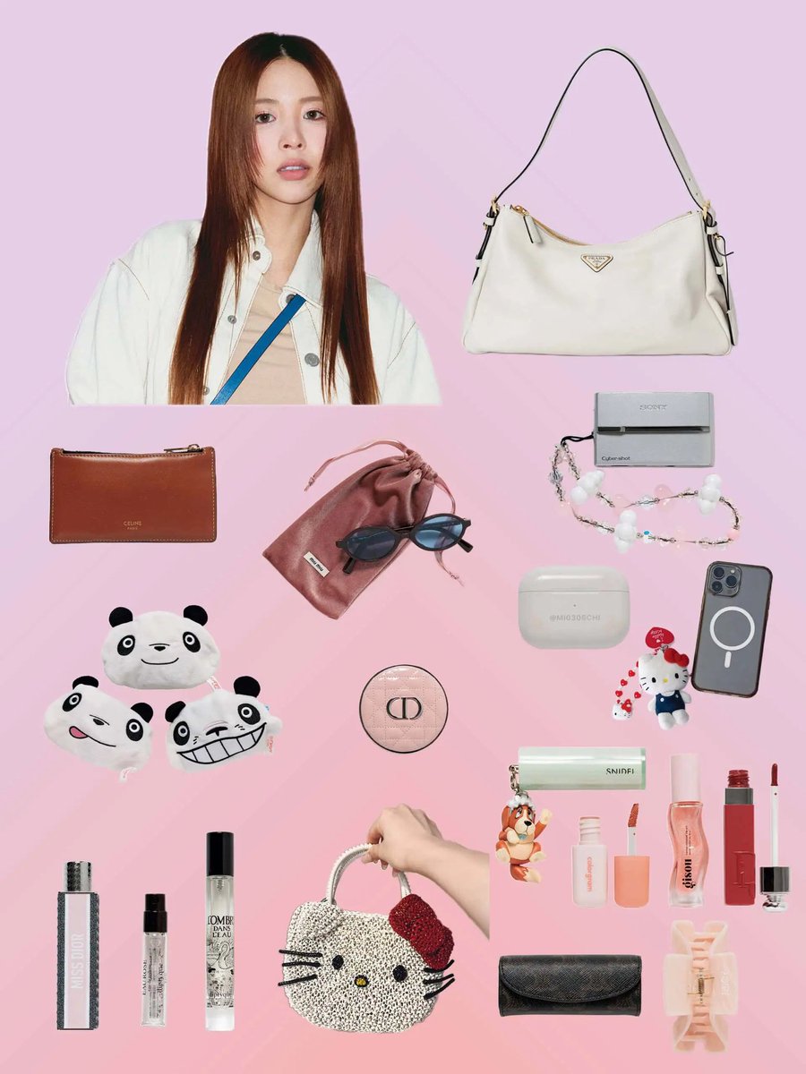 nako_beauty's tweet photo. 森香澄、ミチ、なごみ、八木ありさのバッグの中身🫧🩷美女たちの持ち物めちゃくちゃ参考になる https://t.co/DcETRapxMS