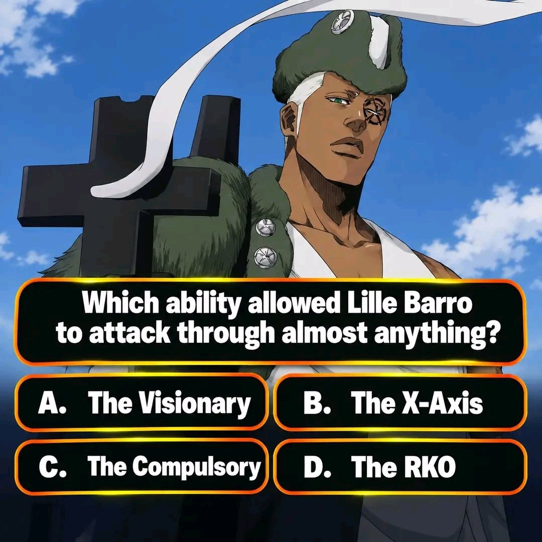 Anime_aura09's tweet photo. Only true Bleach fans can answer this 💬 https://t.co/wBWrQ9hm3s