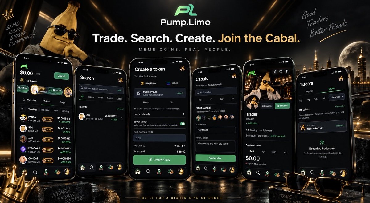 PumpLimo's tweet photo. We’ve shown pieces.
Screens. Features. Ideas.

In the next few days, we’ll show the real https://t.co/rfVSRdGqeX.

Full product demo.
Real interface.
Real flows.
Real explanation of how everything works.

No mockups. No mystery.

You’ll see exactly what we’ve been building.

The limo is almost ready. 🏁