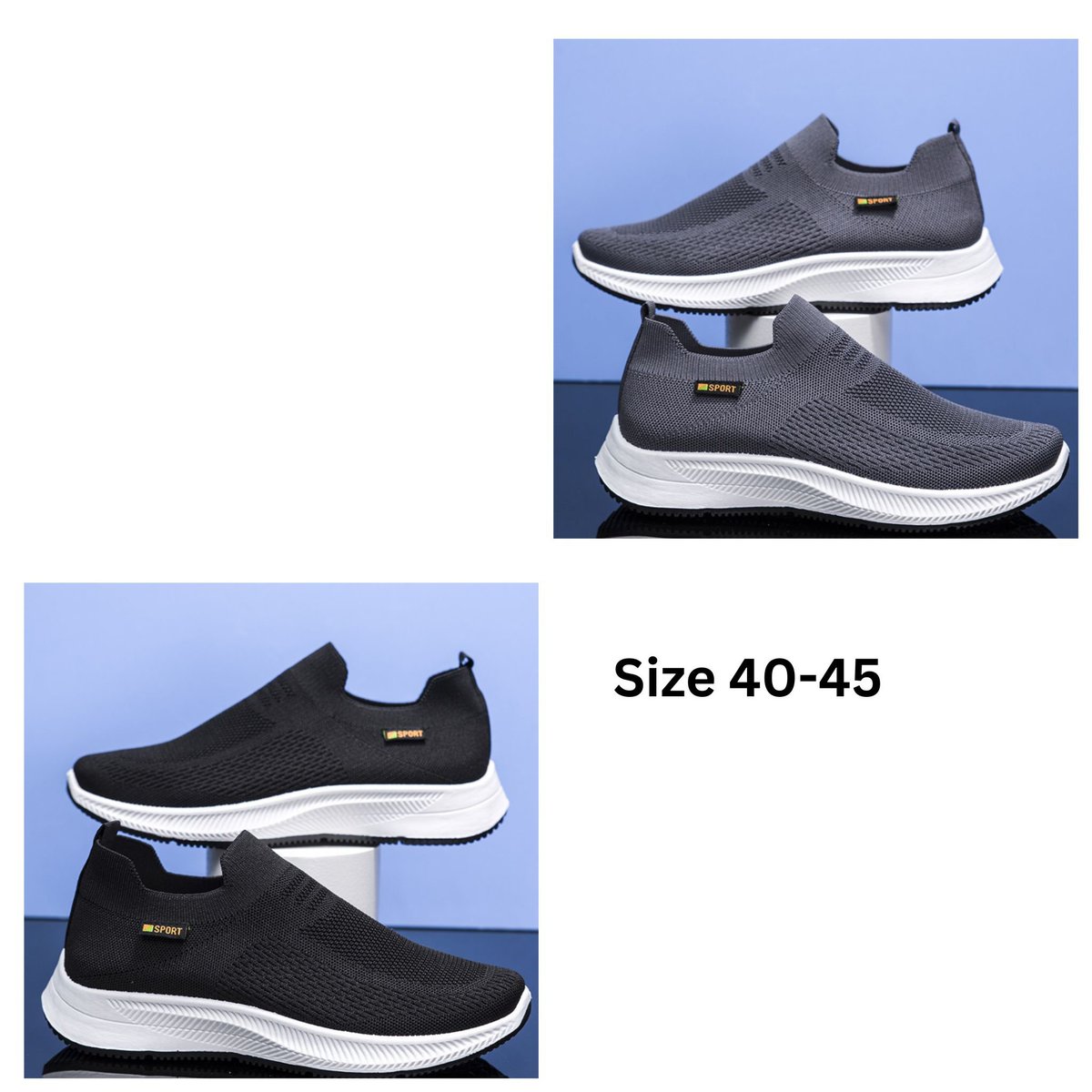 AMH_Medics's tweet photo. Some of the available sneakers in AMH Medics! All sneakers comes with free qualitative socks!
1.Female sneakers:13k
2.Sneaker 2-12k
3.Sock Sneakers:15k
4.Sprint sneakers :15k
Other types available.
📍No.A3 KSIP Twin Plaza Opp Kano Foundation ,Kano
Delivery Worldwide 
#Sneakers https://t.co/wxP70xYIHP
