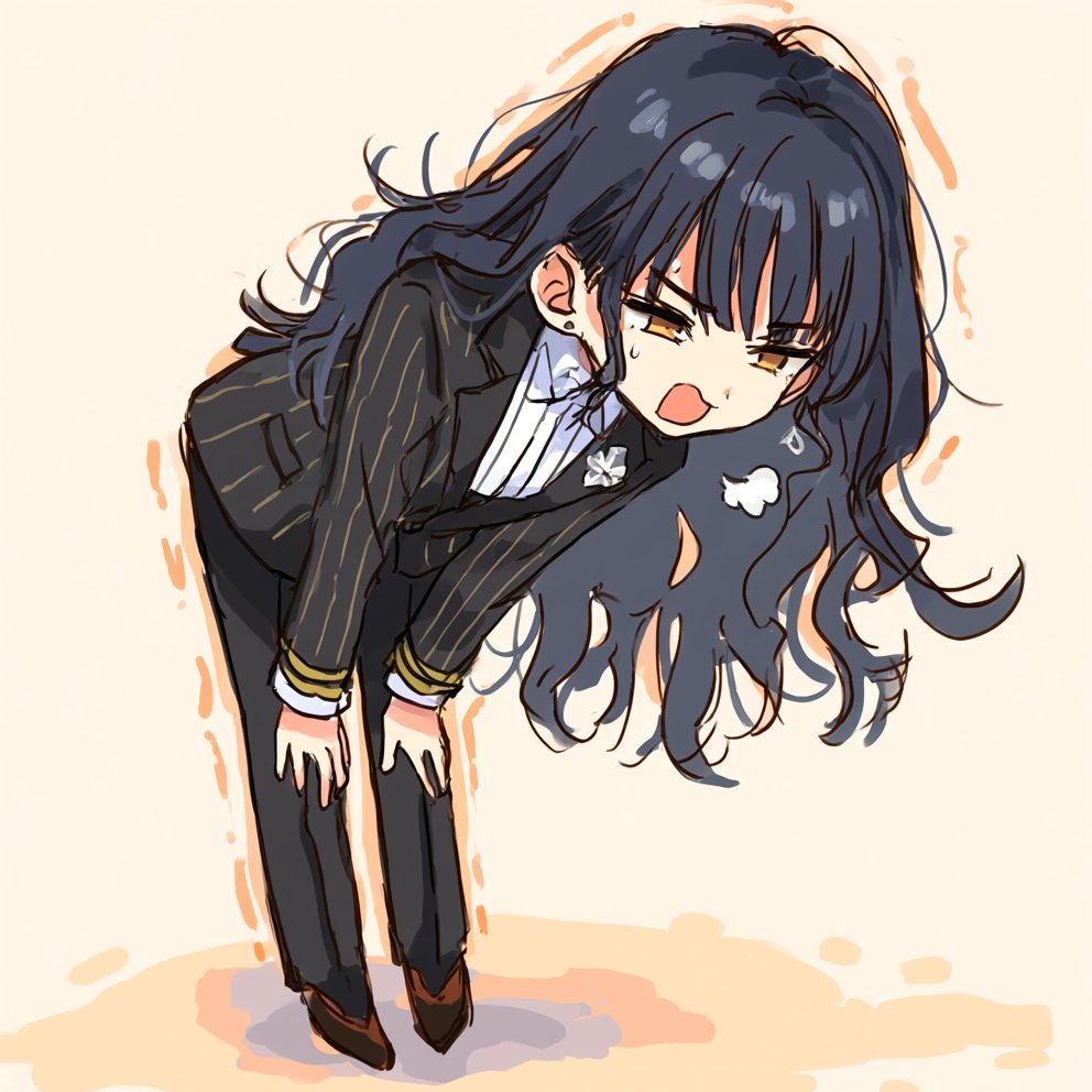 kisaragi9a's tweet photo. 階段上がって息切れ理事長 https://t.co/sGEparRH48