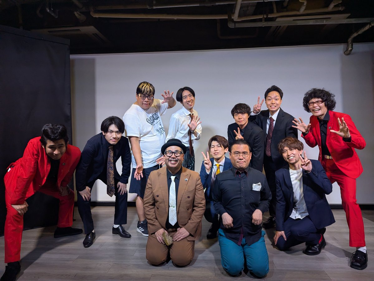 osaka_manzaishi's tweet photo. #大阪漫才師組合　定期公演-2026秋-でした！

のびのびネタ6本とコーナー2つ！！基幹メンバーと燕雀、アフターケアで大暴れしました❤️‍🔥

忖度、ポケモン、おじさん、歯、怒りん坊など見どころいっぱいです！！

とに��く観てください！！
配信は10/3まで！
https://t.co/25nJKH34te

#ドゥームズデイ https://t.co/e5zmJ1zoRz