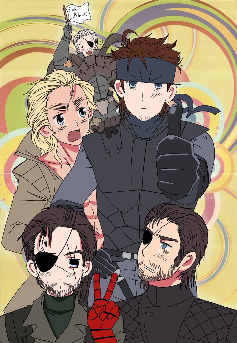 wiblischtt's tweet photo. Metal Gear: Snakes https://t.co/5DT4LXMbVq